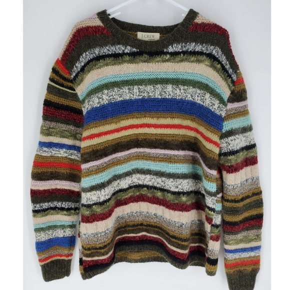 J. Crew Sweaters - J. Crew XL Handknit Sweater wool alpaca cashmere